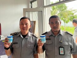 Rupbasan Kelas II Kotabumi Lampung Utara Laksanakan Test Urine