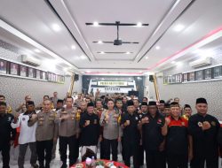 Sepakat Damai dan Jaga Kamtibmas, Polres Bojonegoro Bersama BKP Gelar Deklarasi