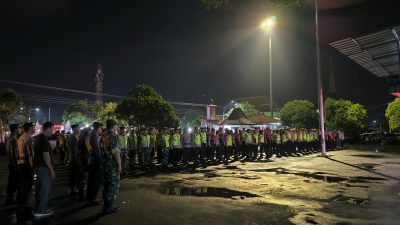 Siap Amankan Malam Takbiran, Polres Wonogiri Optimalkan Personil Pengamanan