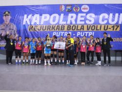 Turnamen Bola Voli Kapolres Cup 2024 Resmi Berakhir, Ini Para Juaranya
