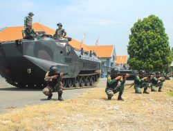Yonranratfib 2 Marinir Siapkan Ranpur di Lattek Karkata Yudha Taruna AAL TK III