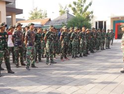 Apel Pagi Satgas TMMD ke-120 Kodim 0816/Sidoarjo Cek Kesiapan dan Pembagian Tugas