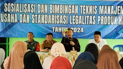 Bersama Disdagkop dan UM, Satgas TMMD ke-120 Kodim Bojonegoro Gelar Bimtek Manajemen Usaha