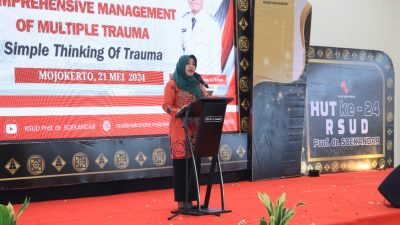 Peringati HUT ke-24, RSUD Prof. dr Soekandar Mojosari Gelar Seminar Kesehatan Dihadiri Bupati Ikfina
