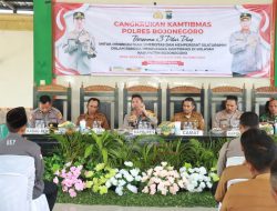 Cangkrukan Kamtibmas, Kapolres Bojonegoro Imbau Warga Tidak Minum dan Jual Miras