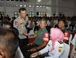 Hadiri Apel 3 Pilar Bersama Kapolda Jateng di Sragen, Irjen Pol Ahmad Luthfi : Dengan Gotong royong Kita Siptakan Kamtibmas Kondusif