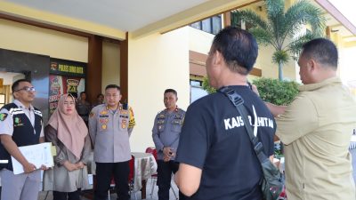 Hasil Tes Urine di Polres Bima Kota, Para Personel Dinyatakan Negatif Narkotika