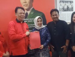 Ning Ita Maju Lagi Sebagai Calon Walikota Mojokerto Periode 2024 – 2029, Daftar ke DPC PDIP