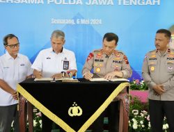 Irjen Pol Ahmad Luthfi Teken MOU dengan Dirut PT Semen Gresik-Pabrik Rembang, Dalam Rangka Akselerasi Pembangunan Nasional