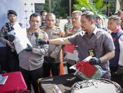 Kapolda Jateng Pimpin Conference Pers Ungkap Jaringan Narkoba Antar Propinsi