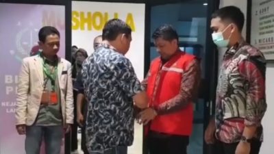 Satu Lagi Tersangka Korupsi Jasa Konsultasi Konstruksi, Kepala Inspektorat Resmi Ditahan Kejari Lampura