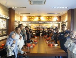 Perangi Hoax, Humas Polresta Sidoarjo Jalani Sinergitas dengan Wartawan Online