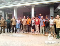 Perhutani Lawu Ds Adakan Kunjungan Koordinasi dan Berikan Bantuan APD Kepada Penyadap Getah Pinus di Ponorogo