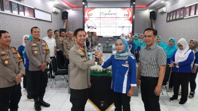Peringati Hari Buruh Internasional 2024, Polres Bojonegoro Gelar Tasyakuran Bersama SPSI