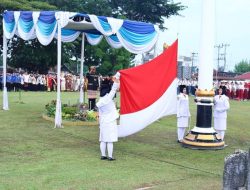 Pemkab Lampura Gelar Upacara Hari Pendidikan Nasional, Ini Harapan Pj Bupati Aswarodi