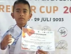SDN Sumberkalong 01 Meraih Juara 3 Lomba Karate Tingkat Kabupaten Jember