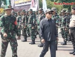 TNI Manunggal Membangun Desa di Kabupaten Sidoarjo Jawa Timur