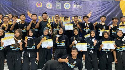 Atlet SH Terate Cabang Bojonegoro Juara Umum III di Kejurnas Airlangga Cup VII