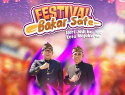 Pemkot Mojokerto Gelar Festival Bakar Sate, Mas Pj Sebut Ini Lomba Adu Citra Rasa Warga Kota Mojokerto