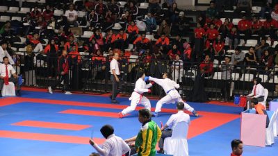 Bripda Gaby, Polwan Sidoarjo Juara Karate Internasional
