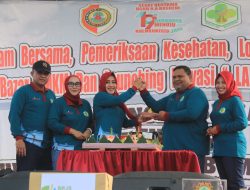 HUT RSUD RA Basoeni ke-19 tahun Berlangsung Meriah, Bupati Ikfina Launching Inovasi Lanjut Bazz