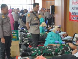 Di Hari Bhayangkara ke-78, Polresta Sidoarjo Targetkan 300 Kantong Darah