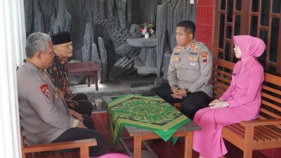 HUT Bhayangkara ke-78, Polres Wonogiri Anjangsana Purnawirawan Polri
