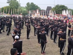 HUT Bhayangkara ke-78, Polres Wonogiri Gelar Olahraga Bersama