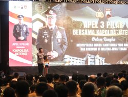 Safari Apel Tiga Pilar, Irjen Pol Ahmad Luthfi: Siapapun Pimpinannya Adalah Putra Terbaik Menuju Jawa Tengah Emas 2045