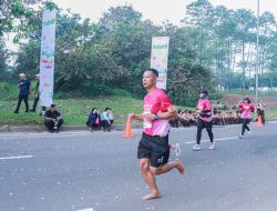 Kemala Run 2024, Kompol Beni Ulang Setiawan Lebih Pede Lari Tanpa Sepatu