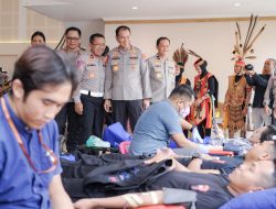 Menyongsong HUT ke-78 Bhayangkara, Akpol 1992 Pratisara Wirya Gelar Bakti Kesehatan di Kalsel