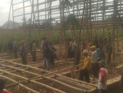 Pemdes Sidodadi Bangun Gudang Tembakau di Dusun Jatirejo