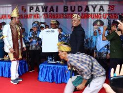 Pemkab Lampung Utara Gelar Pawai Budaya Dalam Rangka Memperingati Hari Jadi ke-78