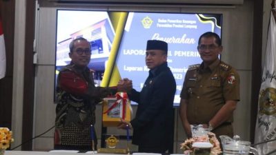 LKPD TA 2023 Pemkab Lampung Utara Raih Predikat WTP dari BPK RI