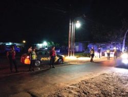 Polres Wonogiri Patroli Blue Light Antisipasi Balap Liar