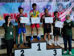 Prestasi SDN Slawu 01 Juara 1 Lomba Bulu Tangkis Putra Tingkat Kabupaten