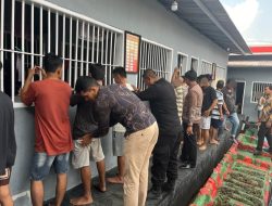 Tingkatkan Kamtib, Lapas Kelas IIA Kotabumi Laksanakan Razia Rutin