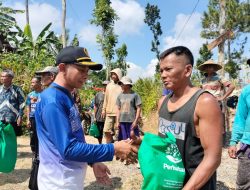 Tingkatkan Sinergi dengan Mitra Kerja Bidang Getah, Wakadivre Perhutani Jawa Timur Kunjungi  KPH Lawu Ds RPH Cempoko BKPH Ponorogo Timur