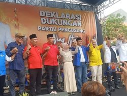 Jalan Lapang Ning Ita Menuju Walikota Mojokerto Jilid Dua Kian Terbuka, 8 Parpol Gelar Deklarasi dan Dukungan