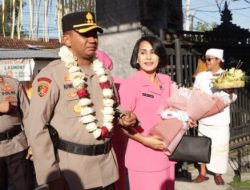 AKBP Alfons W.P. Letsoin Resmi Menjabat Kapolres Klungkung
