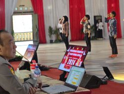 As SDM Kapolri Cek Gladibersih Pemeriksaan Penampilan Tingkat Pusat Catar Akpol