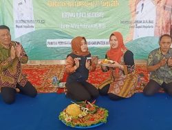 Bupati Ikfina Hadiri Tasyakuran Hari Koperasi ke 77 di Pendopo Kecamatan Jetis Diwarnai Doorprize