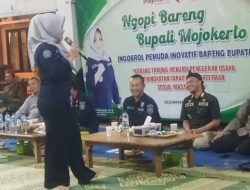 Serap Aspirasi Karang Taruna, Bupati Ikfina Ngopi Bareng di Pendopo Kecamatan Dlanggu Membuka Peluang usaha