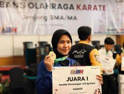 Calon Taruni Akpol Salma Aulia, Karateka asal Jakarta Penyabet Medali Emas di Luxemburg dan Portugal