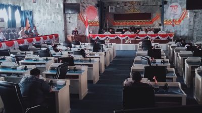 DPRD Lampura Gelar Paripurna, Pembahasan KUA dan PPAS Anggaran 2025