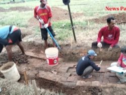 Ekskavasi Tahap V Pagar Keliling di Sisi Utara Situs Bhre Kahuripan