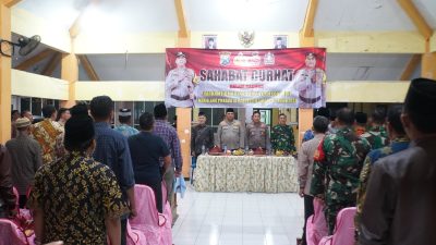 Jaga Kondusifitas Kamtibmas, Polisi Gelar Sahabat Curhat Bersama Warga Jabon