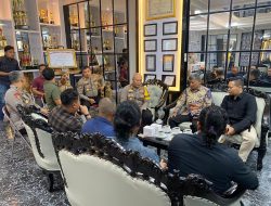 Jelang Pengesahan Warga Baru, Polres Wonogiri Gelar Coffee Morning Bersama Pengurus PSHT, Komitmen Jaga Keamanan Bersama