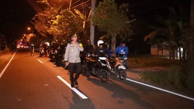Polres Bojonegoro Lakukan Pengamanan Pengesahan Warga Baru PSHT