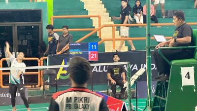 Kejuaraan Bulutangkis Kapolda Jatim 2024, Wasit asal Sumenep Konsisten Perwakilan dari Jatim